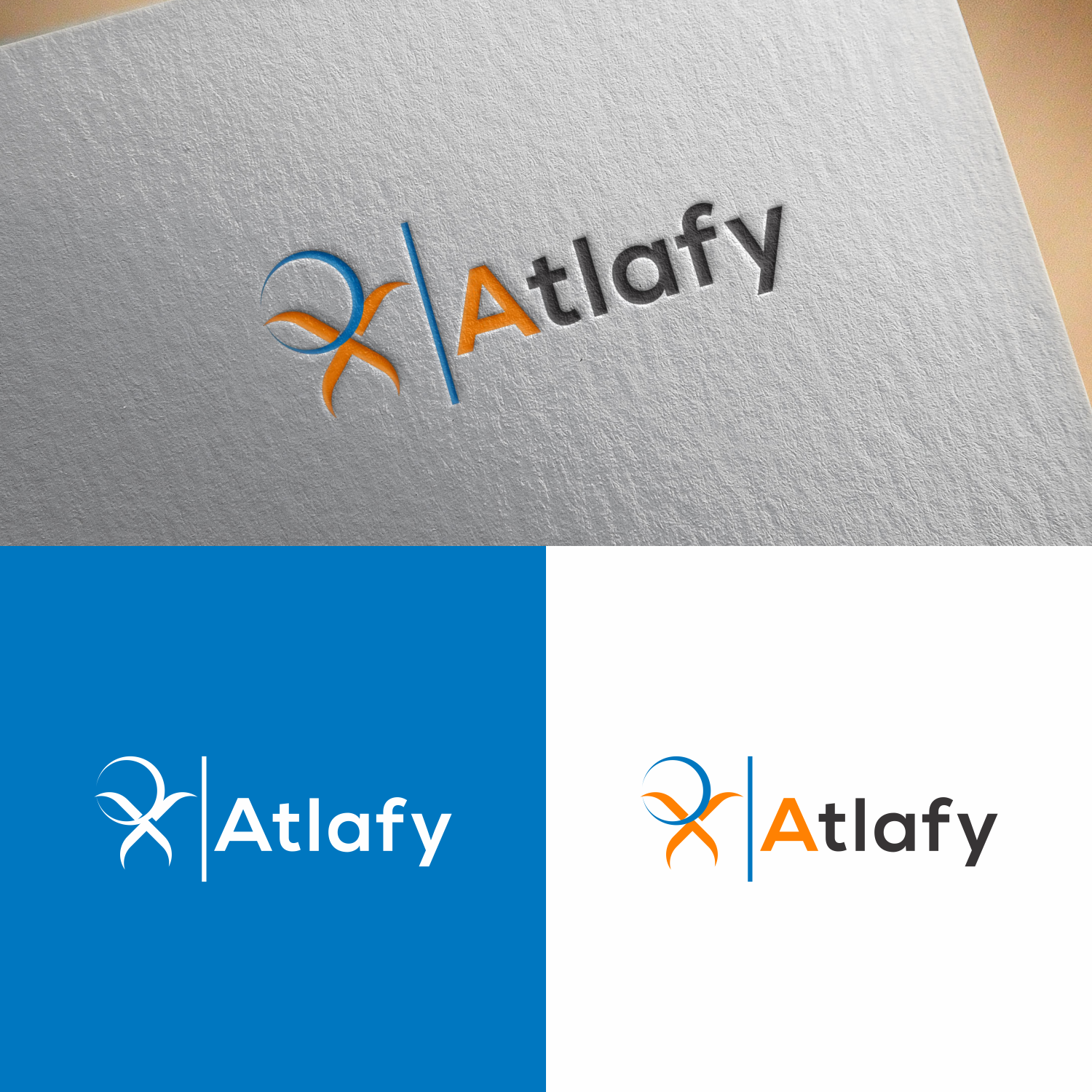 Logo Design by suthita 2 for Atlafy | Design #20911309