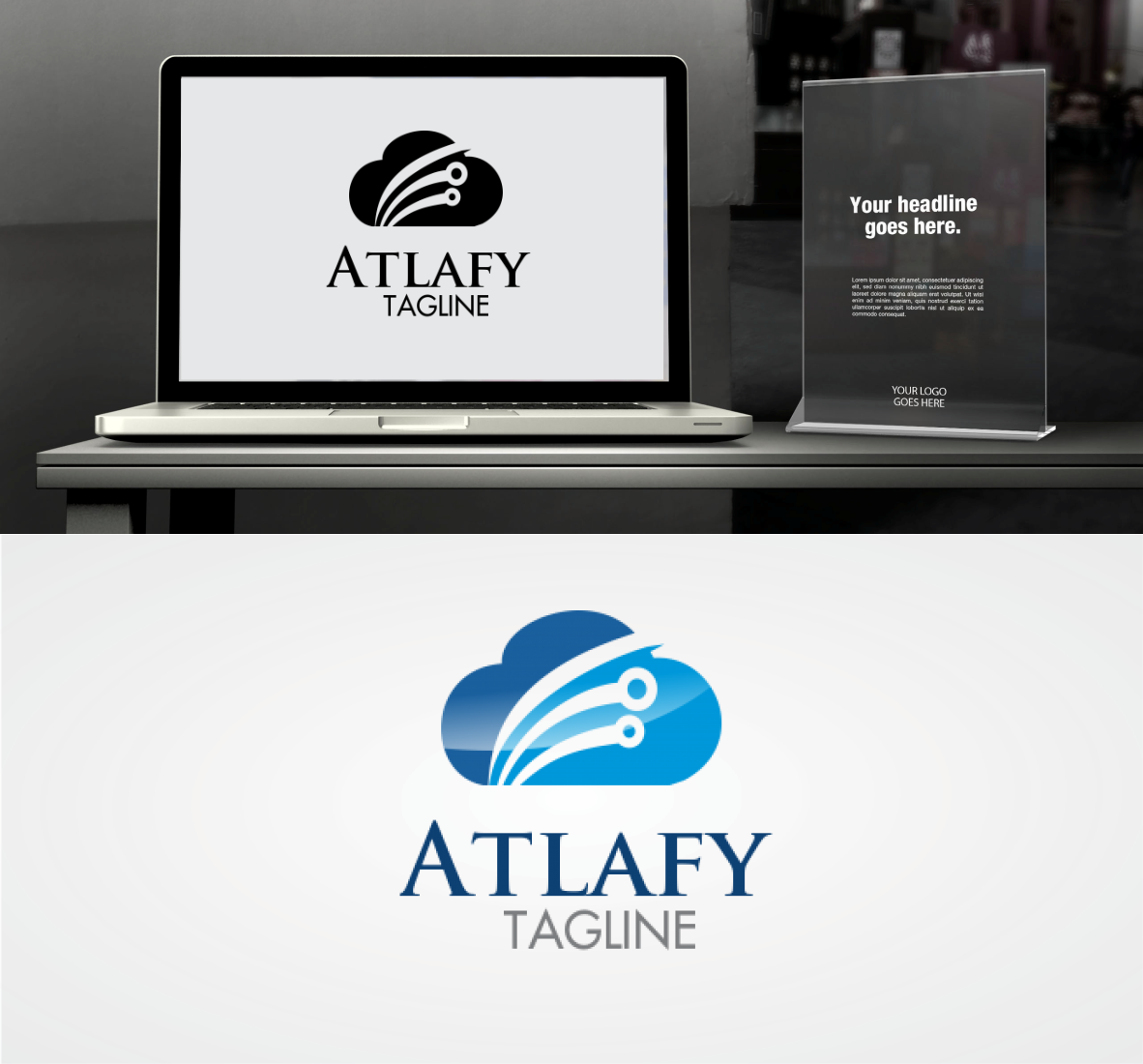 Logo Design by brisciliazz for Atlafy | Design #20914442