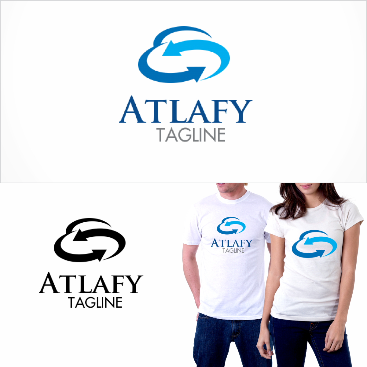 Logo Design by brisciliazz for Atlafy | Design #20914445