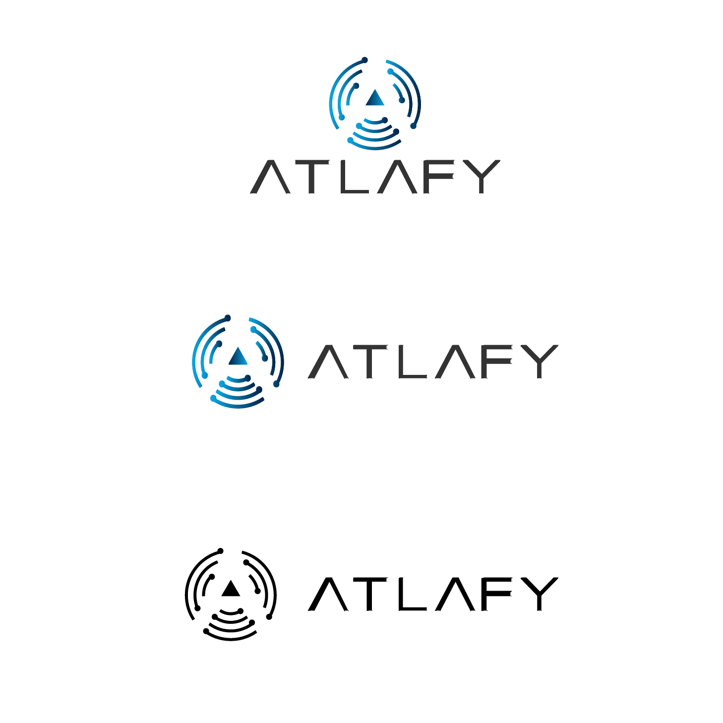 Logo Design by Gabriela Jimenez for Atlafy | Design #20953458