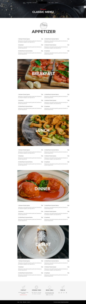 Design de Menu par farins88 pour ce projet | Design : #20951325