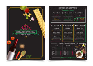 Menu Design by farins88 for this project | Design: #21253904
