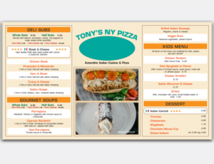 Virtual Restaurant Menu Design | Menü-Design von Ngoeg