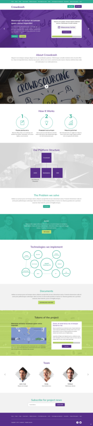 Web Design by pb for this project | Design: #20918879