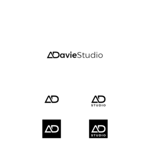 1 - AD , 2 - AD Studio, 3 - ADavieStudio | Logo Design by JohnM.