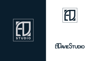 1 - AD , 2 - AD Studio, 3 - ADavieStudio | Logo Design by Rzk