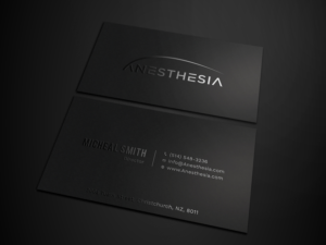 Business Card Design by Tripti Ranjan Gain for MacKinnon Anesthesia PLLC | Design: #20930059