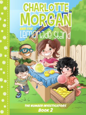 Cover for Charlotte Morgan and the Lemonade Stand | Book Cover Design by Gabriel T. Marques