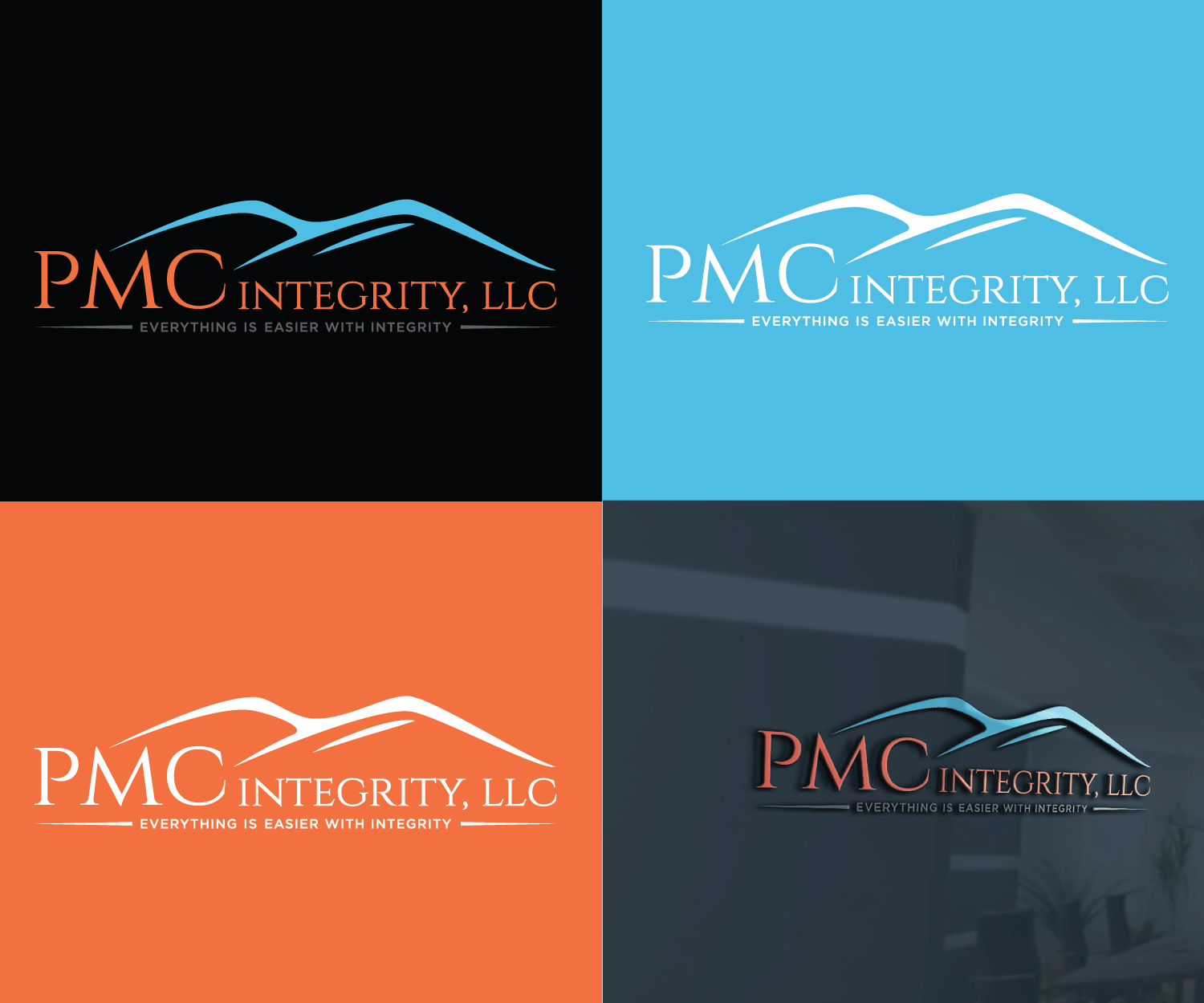 Logo Design by Atec for PMC Integrity, LLC | Design #20907264