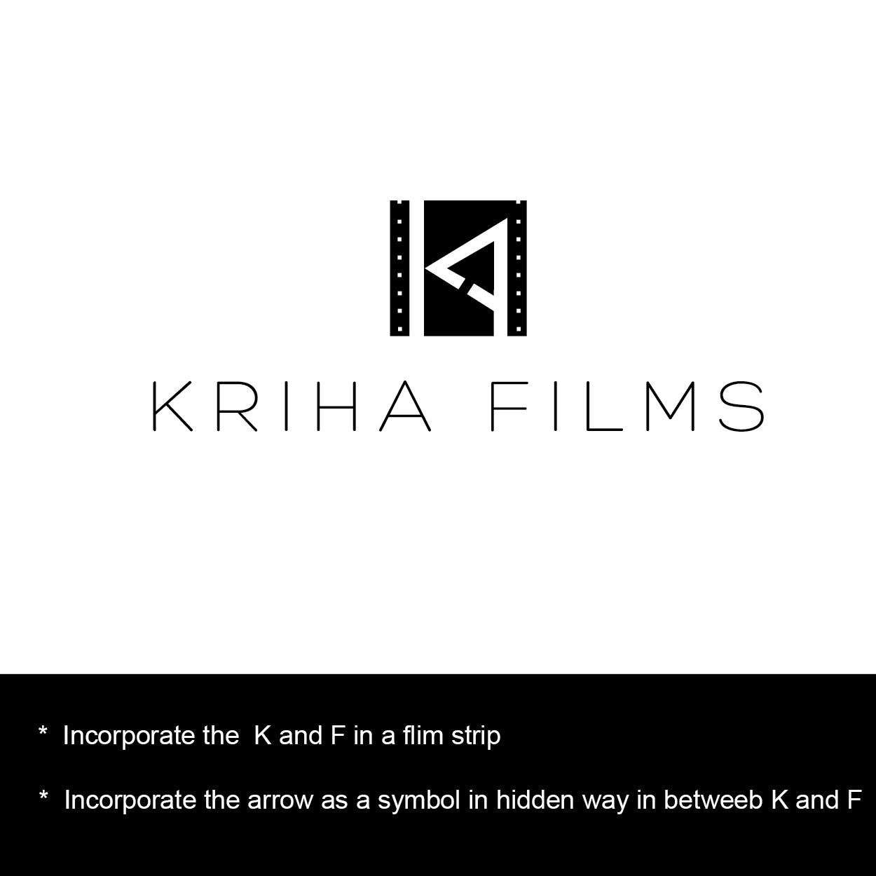 Logo Design by Pv_999 for Kriha Films | Design #20998147