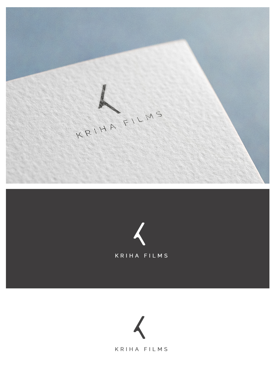 Diseño de Logo por DominicDesign para Kriha Films | Diseño #20984532
