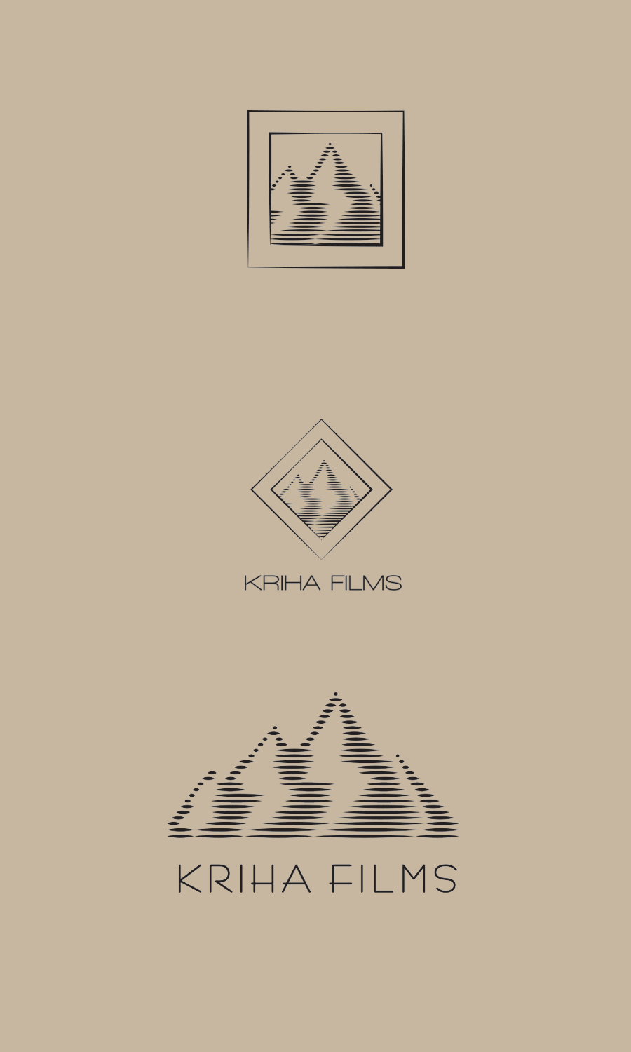 Logo Design by Ziyad_Elgendy for Kriha Films | Design #20922805