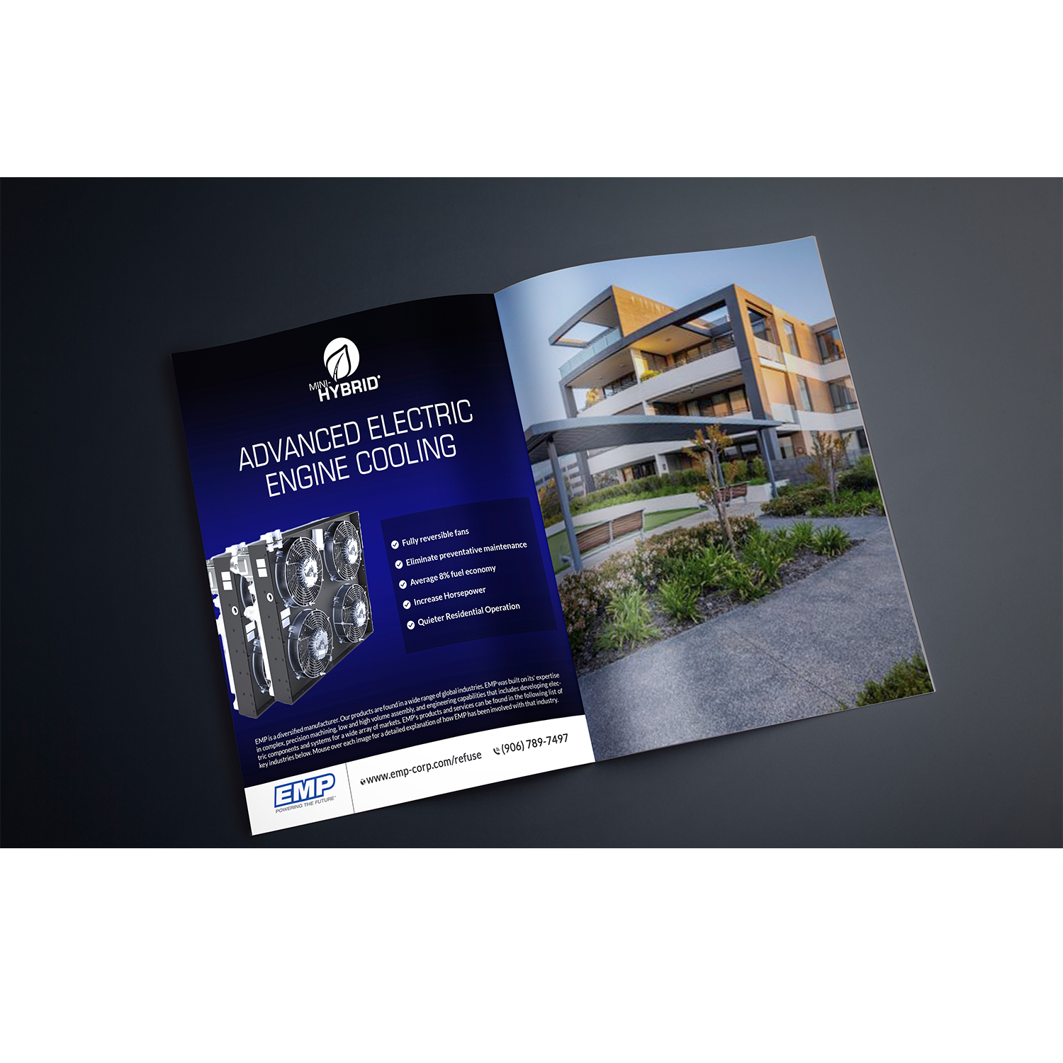 Design de Revue par debdesign pour Engineered Machined Products, Inc | Design #20916863