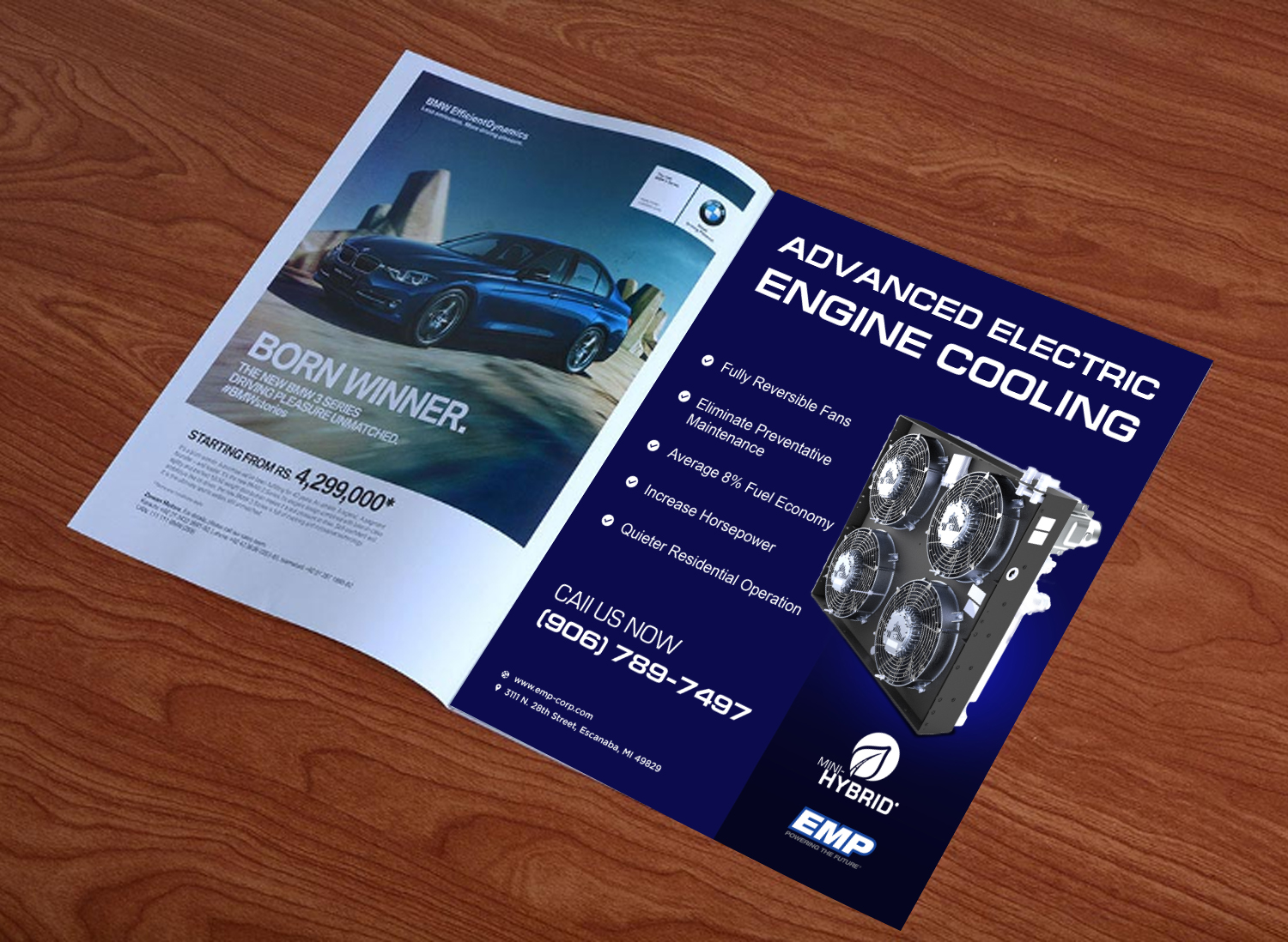 Design de Revue par debdesign pour Engineered Machined Products, Inc | Design #20948286