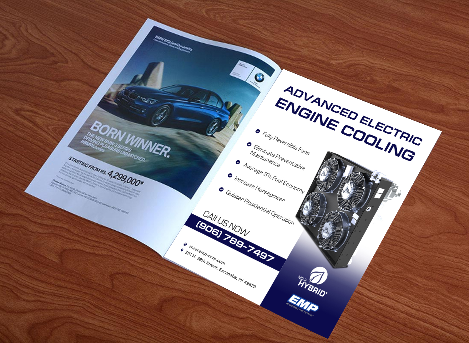 Design de Revue par debdesign pour Engineered Machined Products, Inc | Design #20948287