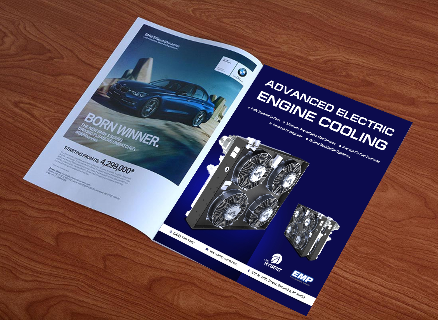 Magazin-Design von debdesign für Engineered Machined Products, Inc | Design #20948288