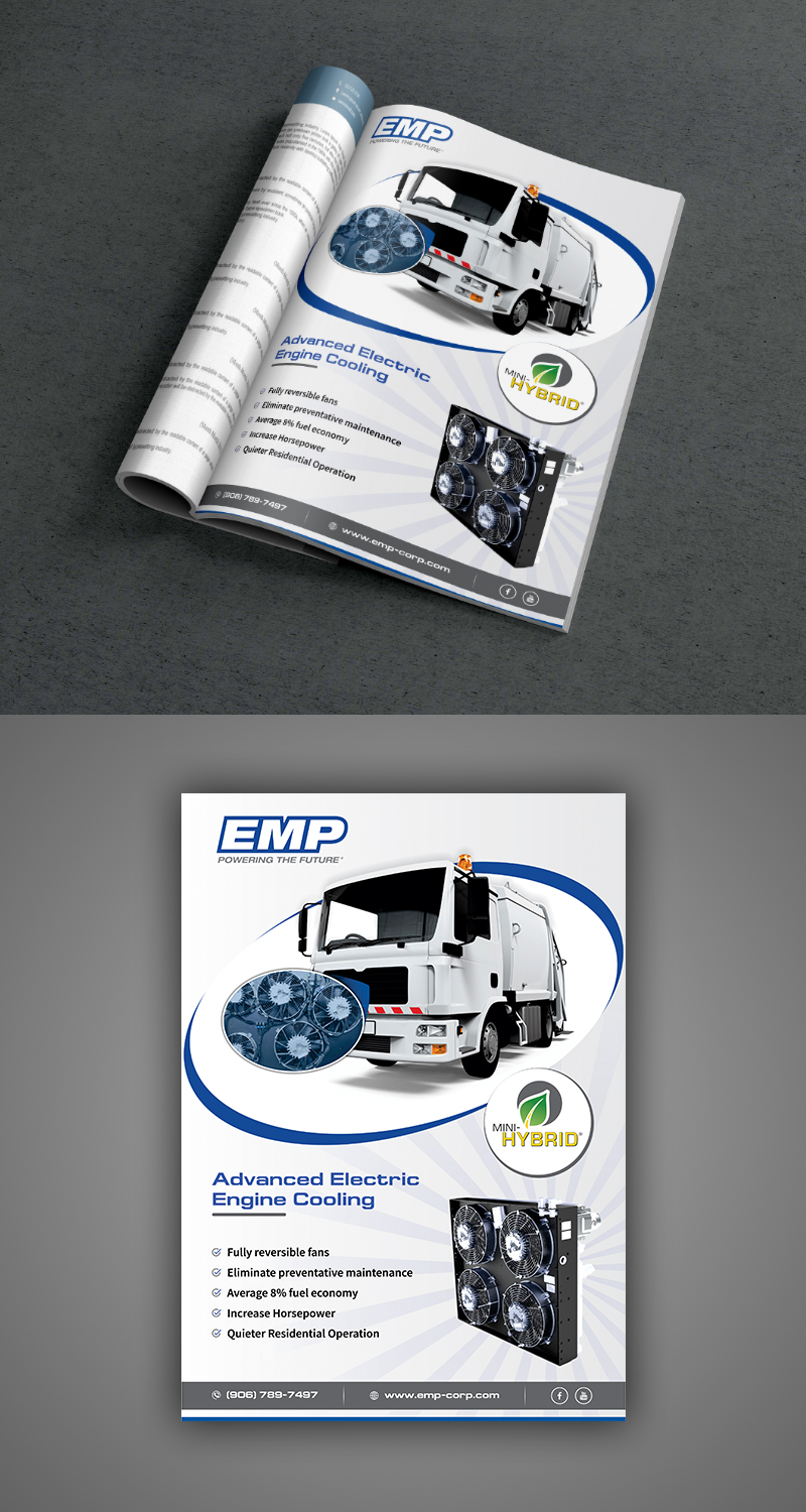 Magazin-Design von ecorokerz für Engineered Machined Products, Inc | Design #20905207