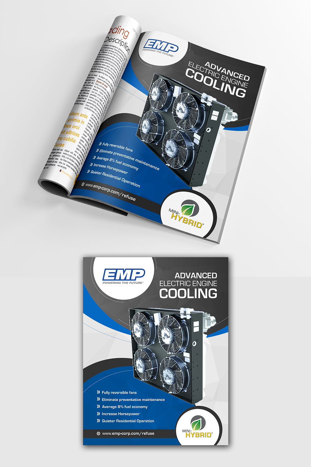 Magazine Design by ecorokerz for Engineered Machined Products, Inc | Design #20905431