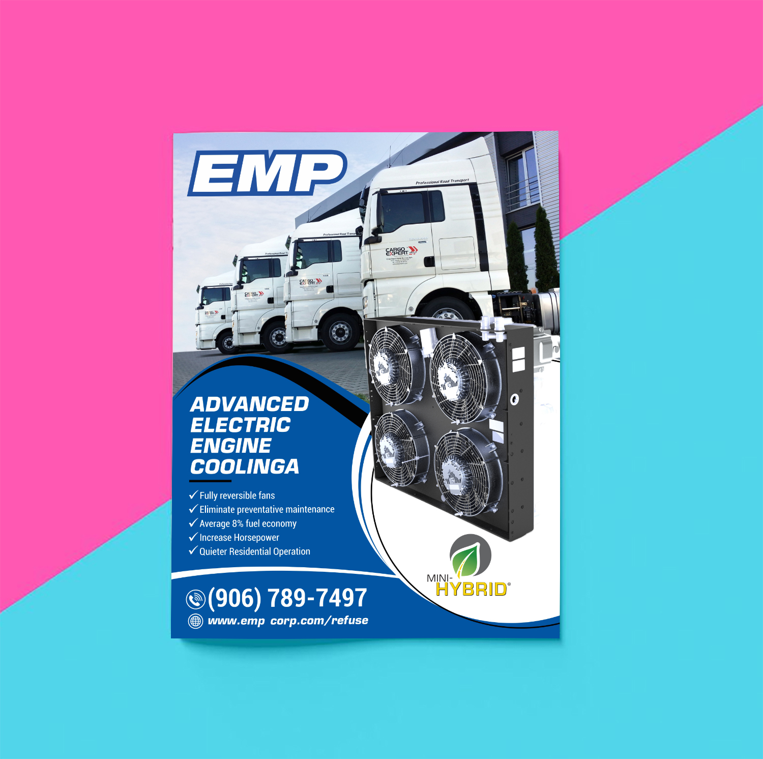 Magazine Design by Aurora:) for Engineered Machined Products, Inc | Design #20910812