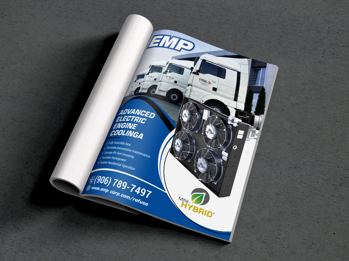 Magazine Design by Aurora:) for Engineered Machined Products, Inc | Design #20910813