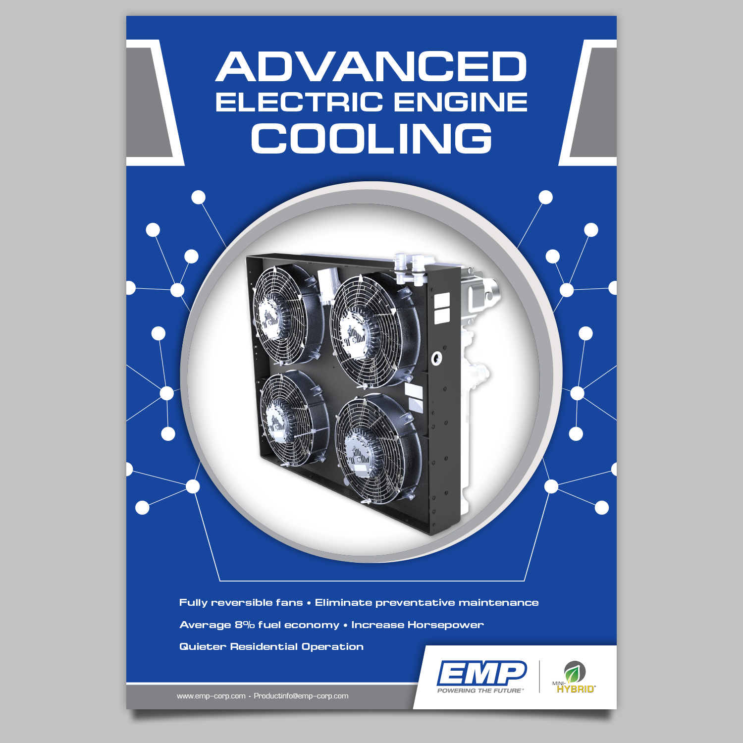 Magazine Design by Ashley Erasmus for Engineered Machined Products, Inc | Design #20907033