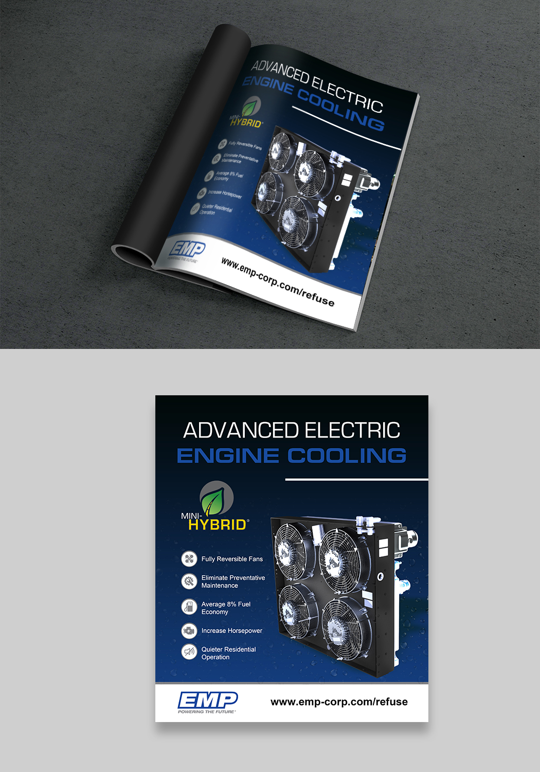 Magazine Design by SWASTIK for Engineered Machined Products, Inc | Design #20924618