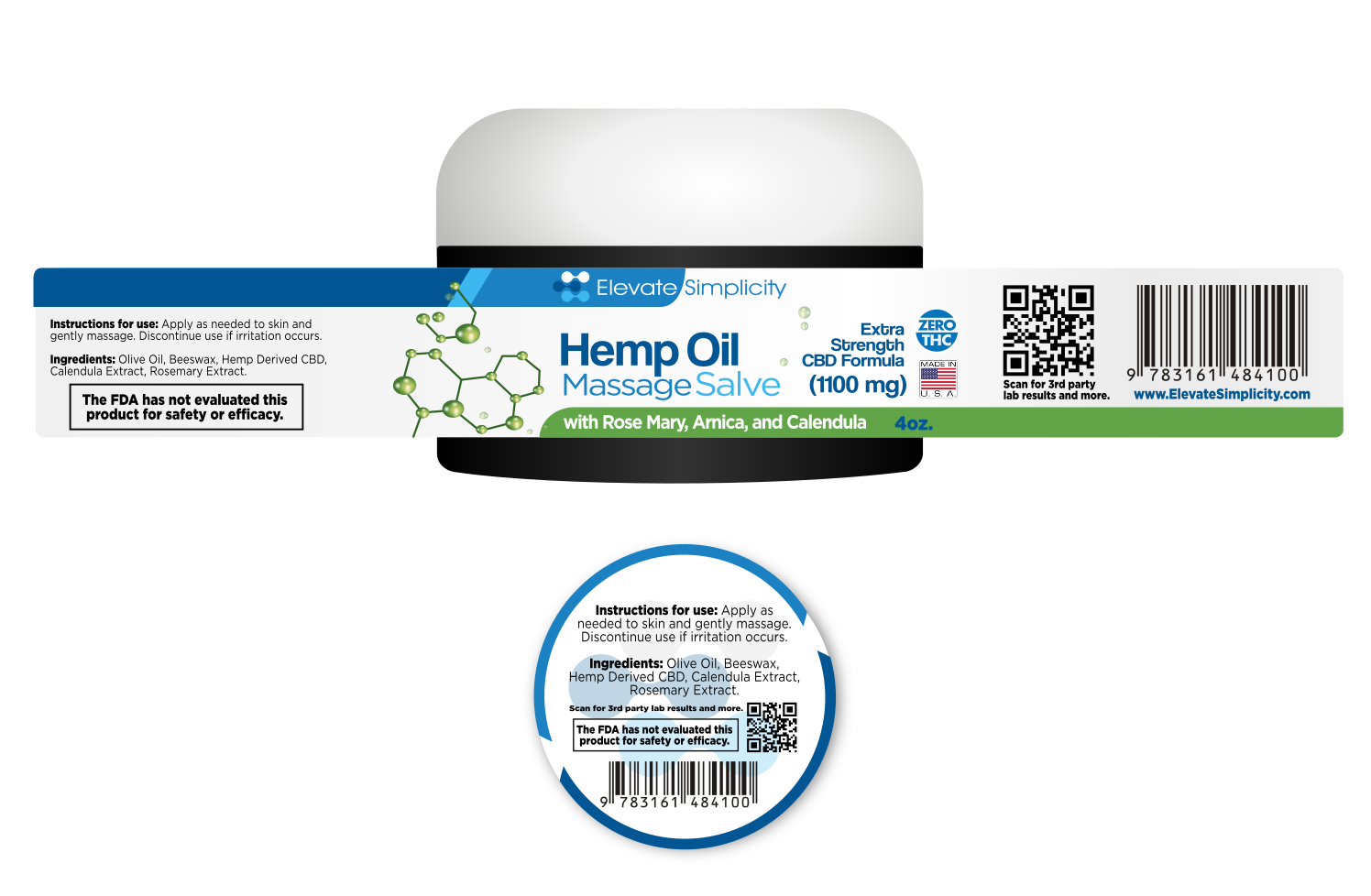 Label Design by Giovanni for Elevate Simplicity, LLC | Design #20919175