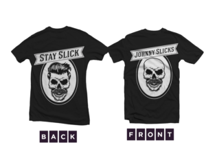 Johnny Slicks New T Shirt Design | Design de T-shirt par Ngoeg