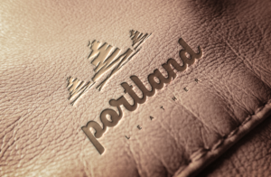 Portland Leather | Logo Design by GLDesigns