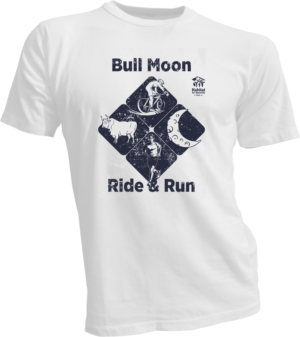 Bull Moon Ride and Run Race T-Shirt | T-Shirt-Design von bacujkov