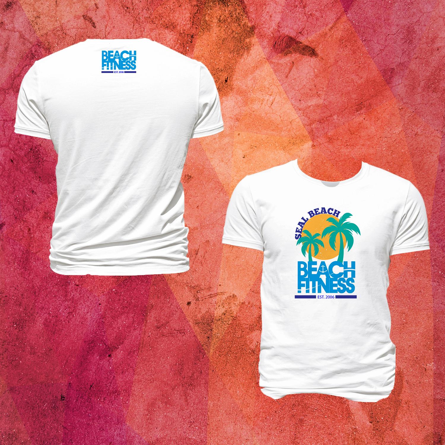 T-Shirt-Design von Butterkaya_design für Beach Fitness | Design #20950855