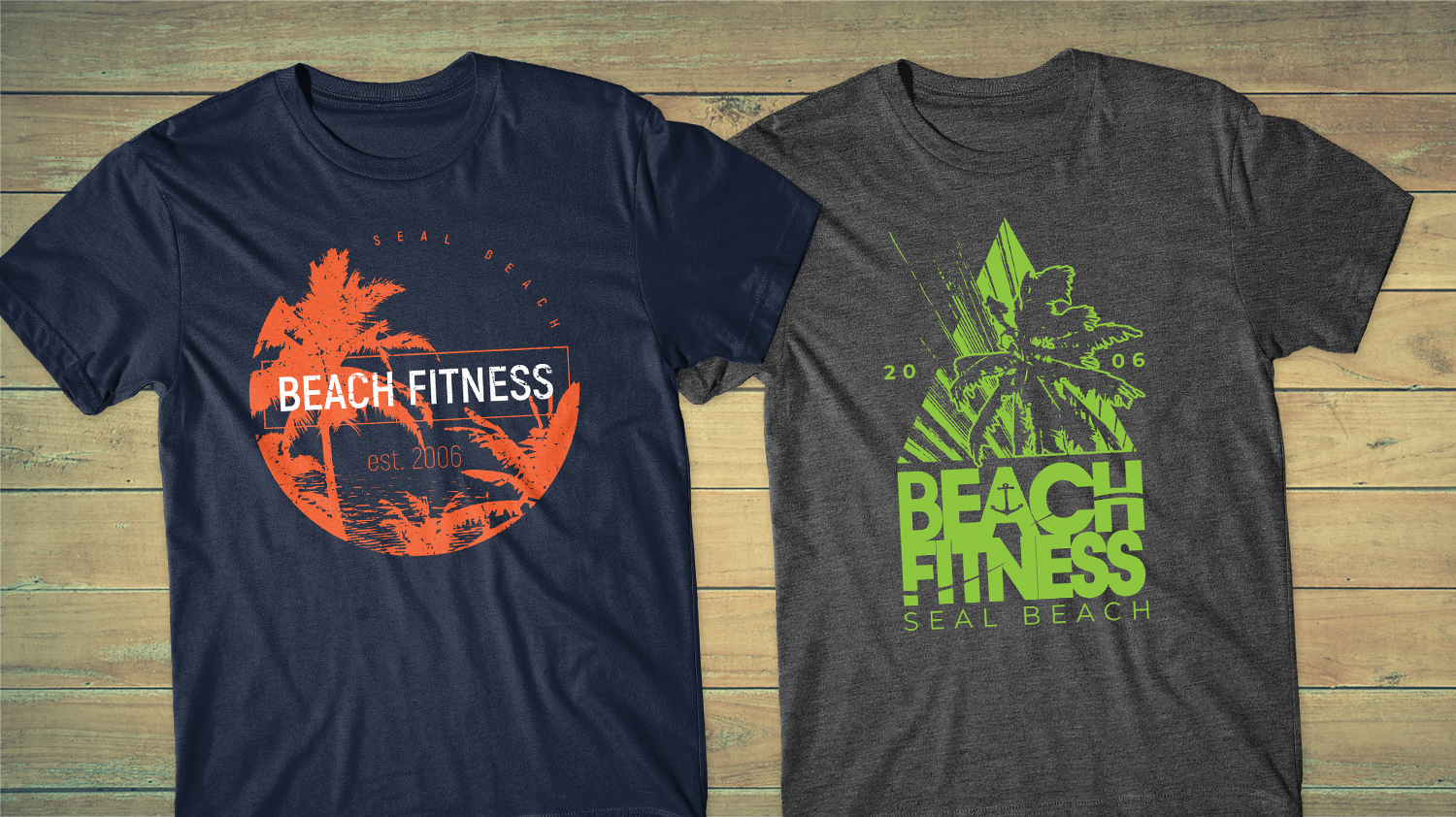 T-shirt Design by db1404 for Beach Fitness | Design: #20921172