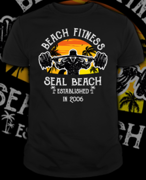 T-Shirt-Design von BLACK H für Beach Fitness | Design #20956850