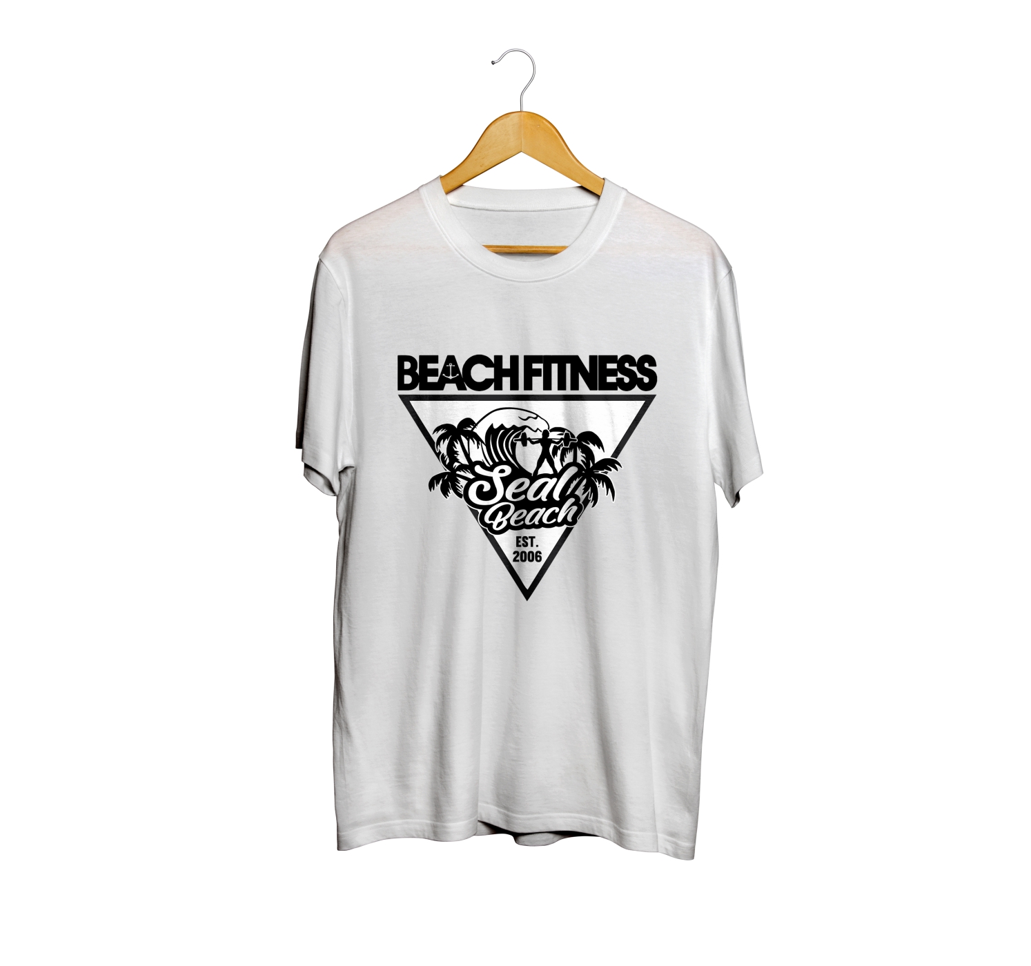 T-shirt Design by dmoeksa for Beach Fitness | Design #20935383