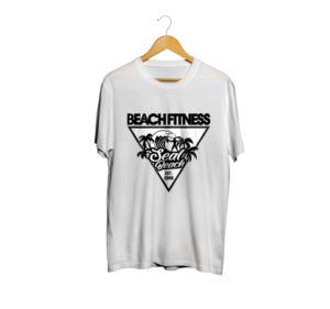 T-shirt Design by dmoeksa for Beach Fitness | Design: #20935383