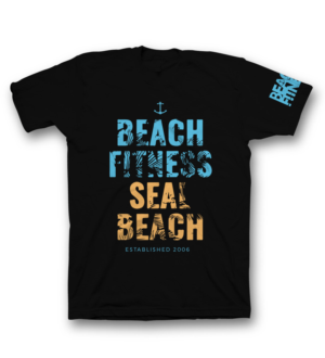 T-Shirt-Design von saka.aleksandar für Beach Fitness | Design #20963148