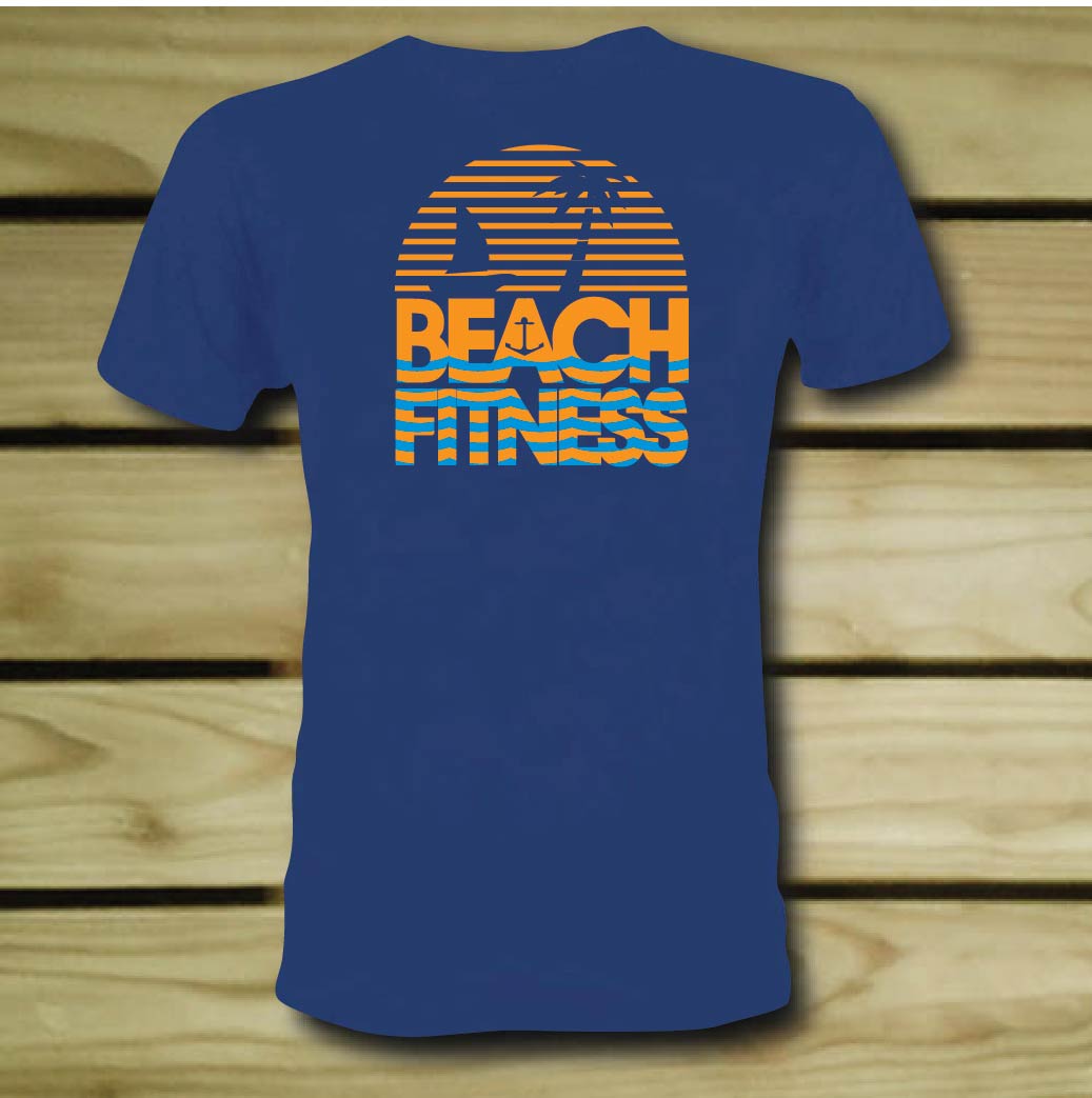 Design de T-shirt par 75-R-P-Z pour Beach Fitness | Design #20963927