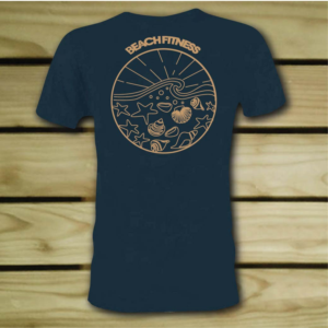 T-shirt Design by 75-R-P-Z for Beach Fitness | Design: #20964162