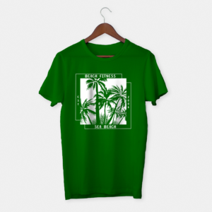 T-shirt Design by JanuXart for Beach Fitness | Design: #20936040
