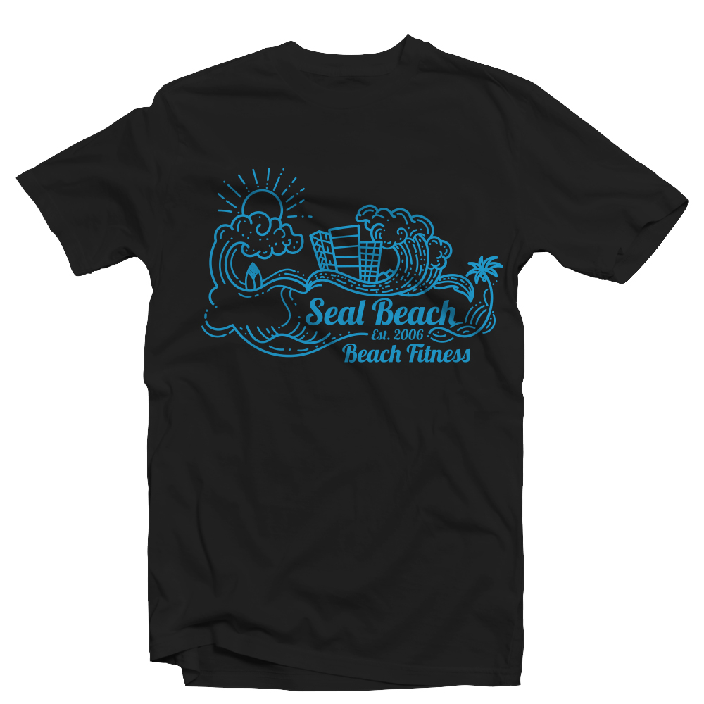 T-shirt Design by Ngoeg for Beach Fitness | Design #20959281