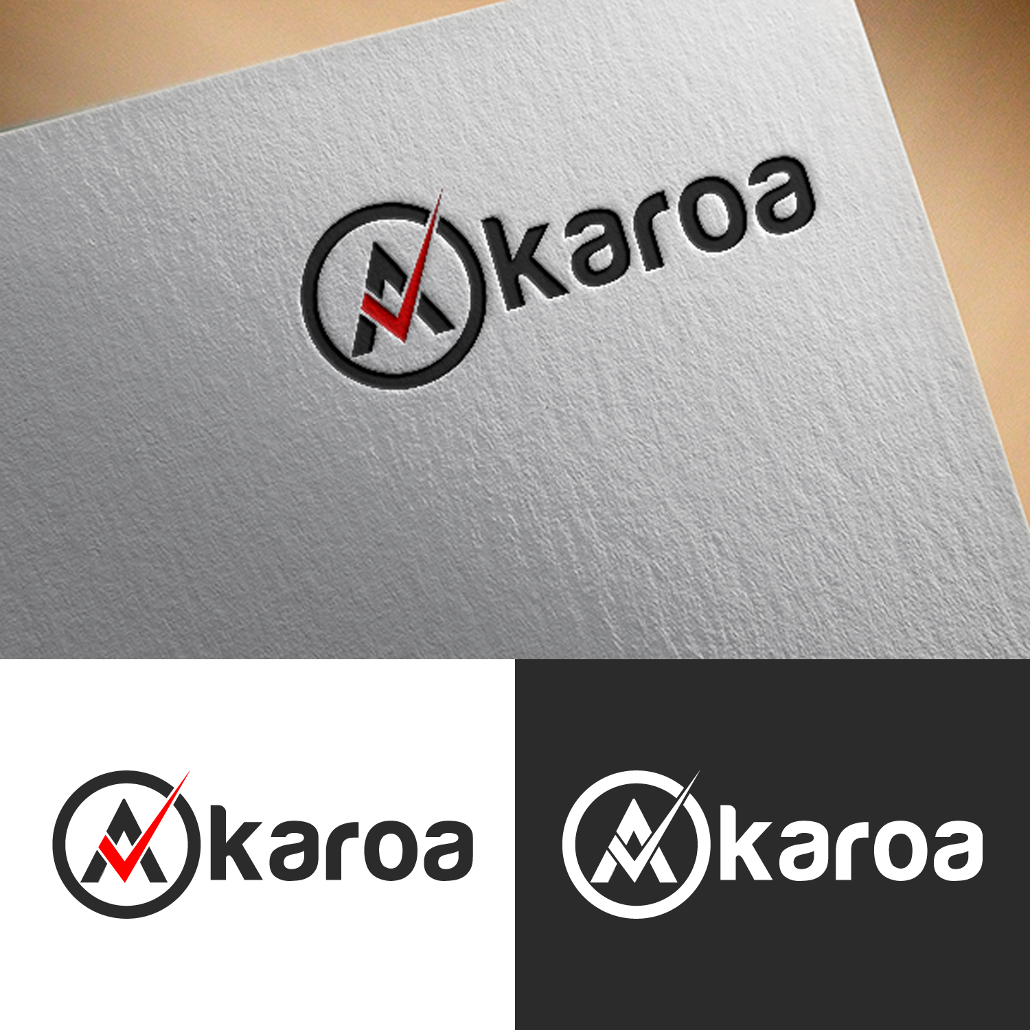 Logo Design by Rupok MT for Akaroa GmbH | Design #20913666