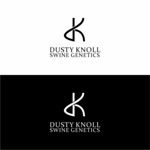 Dusty Knoll Swine Genetics  | Logo-Design von NATURAL SRI