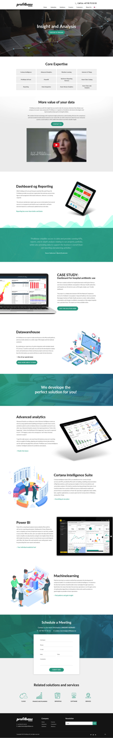 Web Design by pb for Profitbase | Design: #20918791