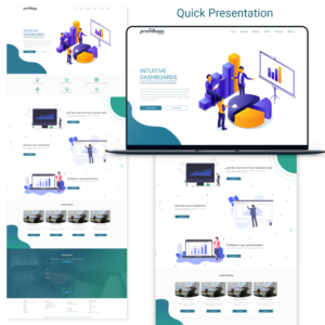 Web Design by YR95 for Profitbase | Design: #20964458