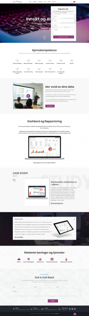Web Design by Da Miracle for Profitbase | Design: #20966087