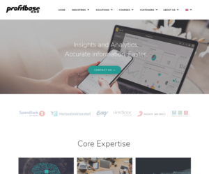 Web Design par Bruno UI Designer pour Profitbase | Design #20973739