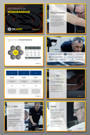 Diseño de PowerPoint por ecorokerz para TDN Group Ltd | Diseño: #20907795