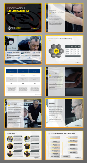 **URGENT - Pitch Deck / Information Memorandum | PowerPoint-Design von ecorokerz