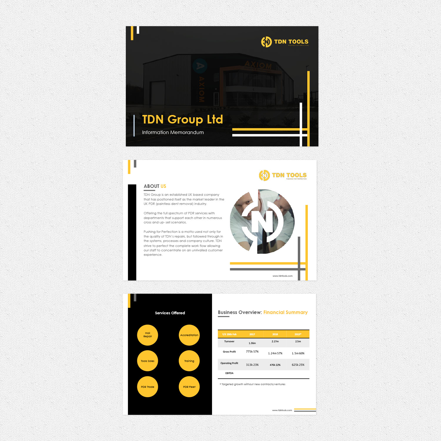 Design de PowerPoint par WirePaper pour TDN Group Ltd | Design #20930753
