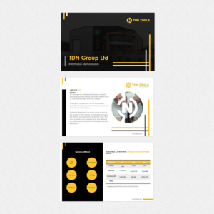 PowerPoint Design by WirePaper for TDN Group Ltd | Design #20930753